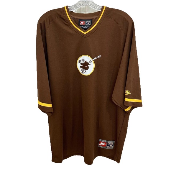 San Diego Padres Nike Cooperstown Collection Jersey Vintage Size XL MLB Rare EUC